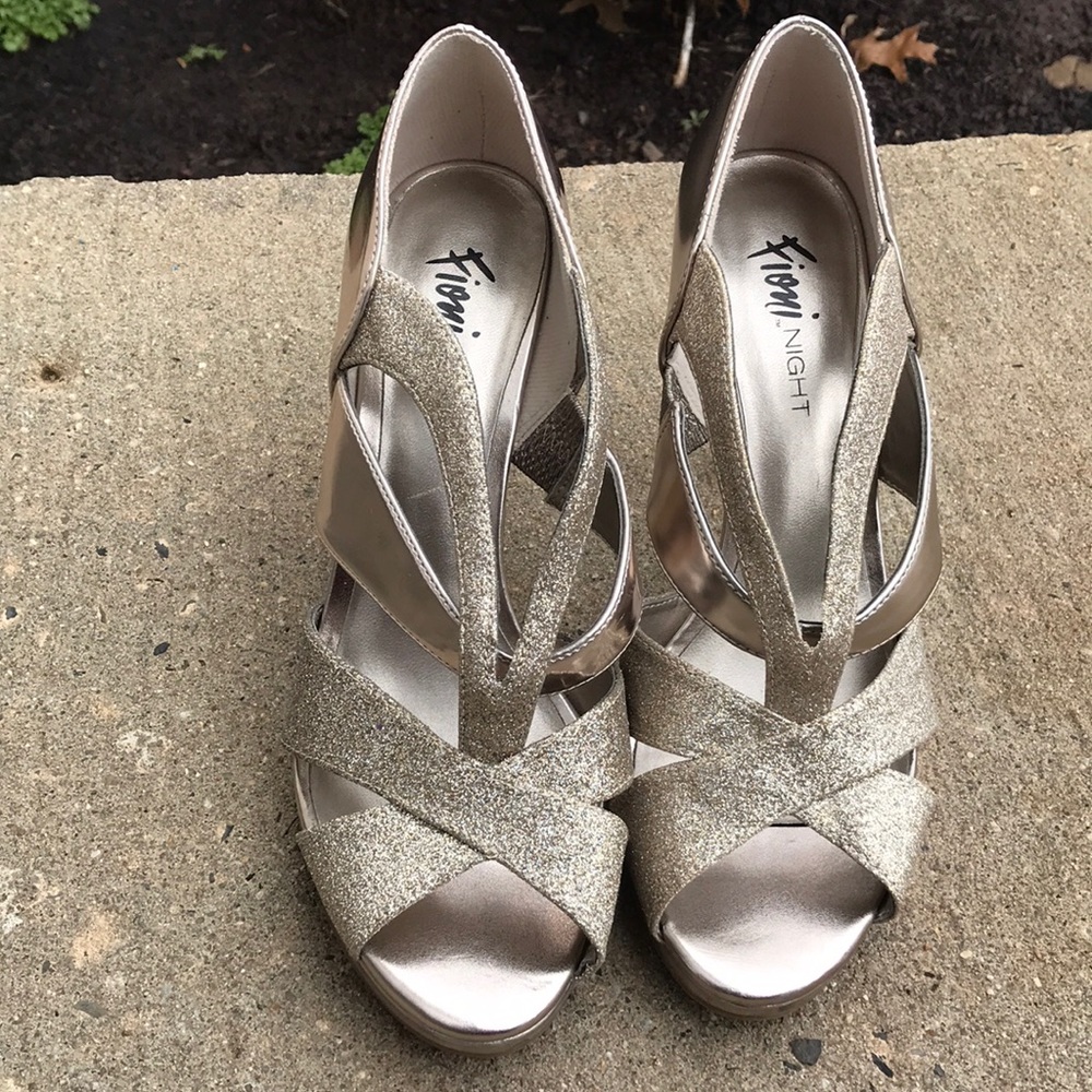 Fiona Night Gold Heels